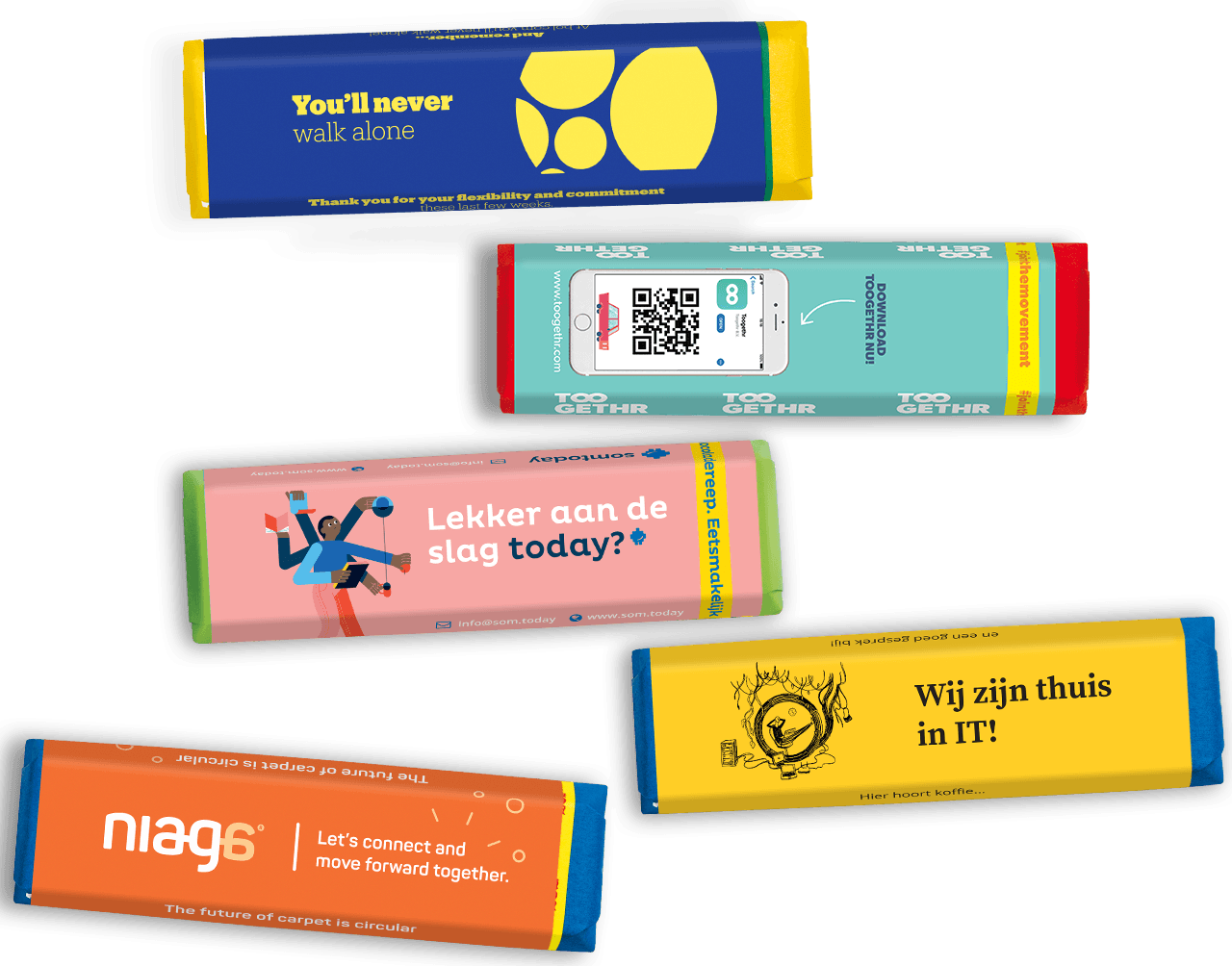 gepersonaliseerde kleine reep-Tony’s Chocolonely Belgium
