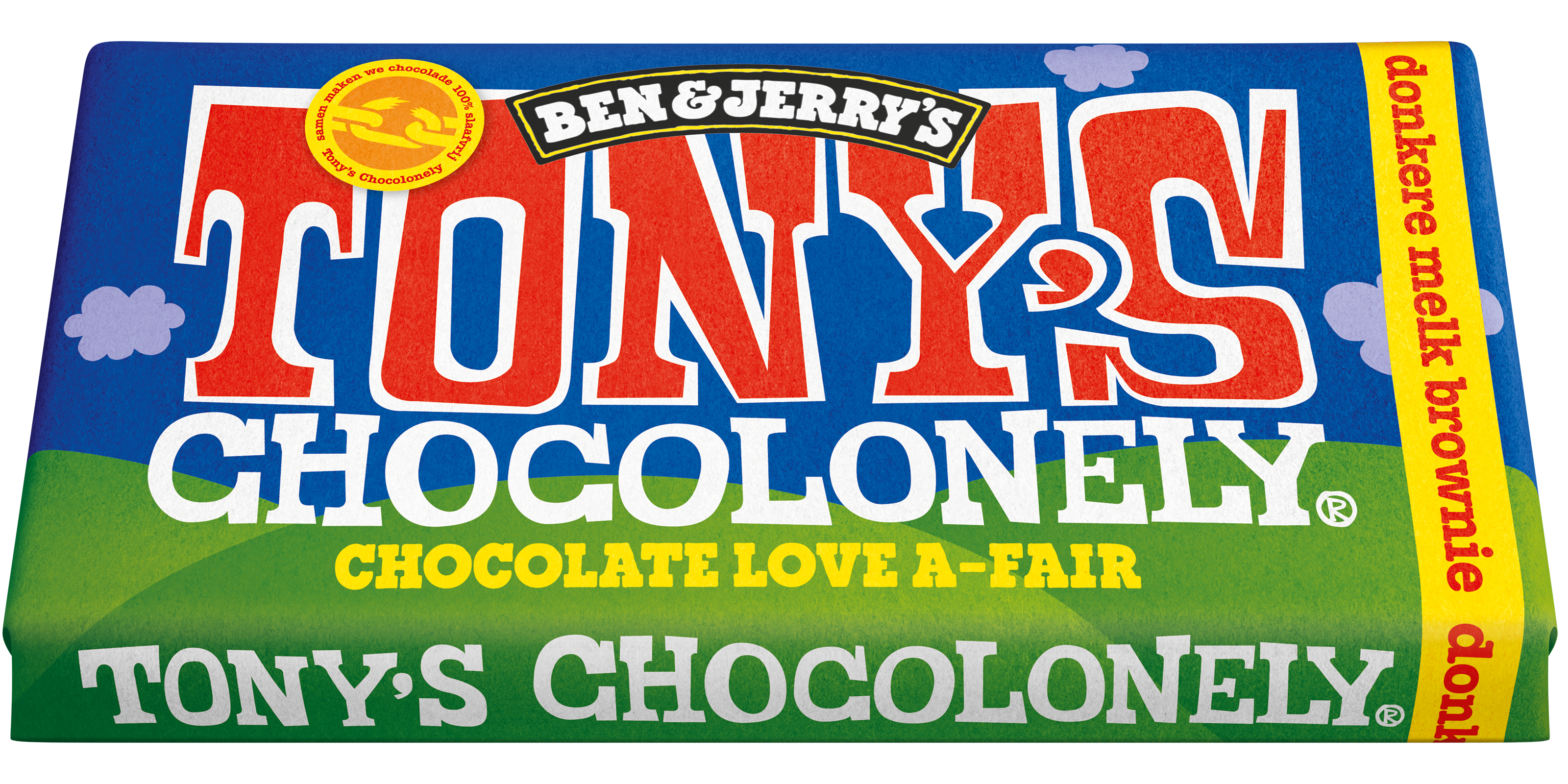 donkere melk brownie-Tony’s Chocolonely Belgium