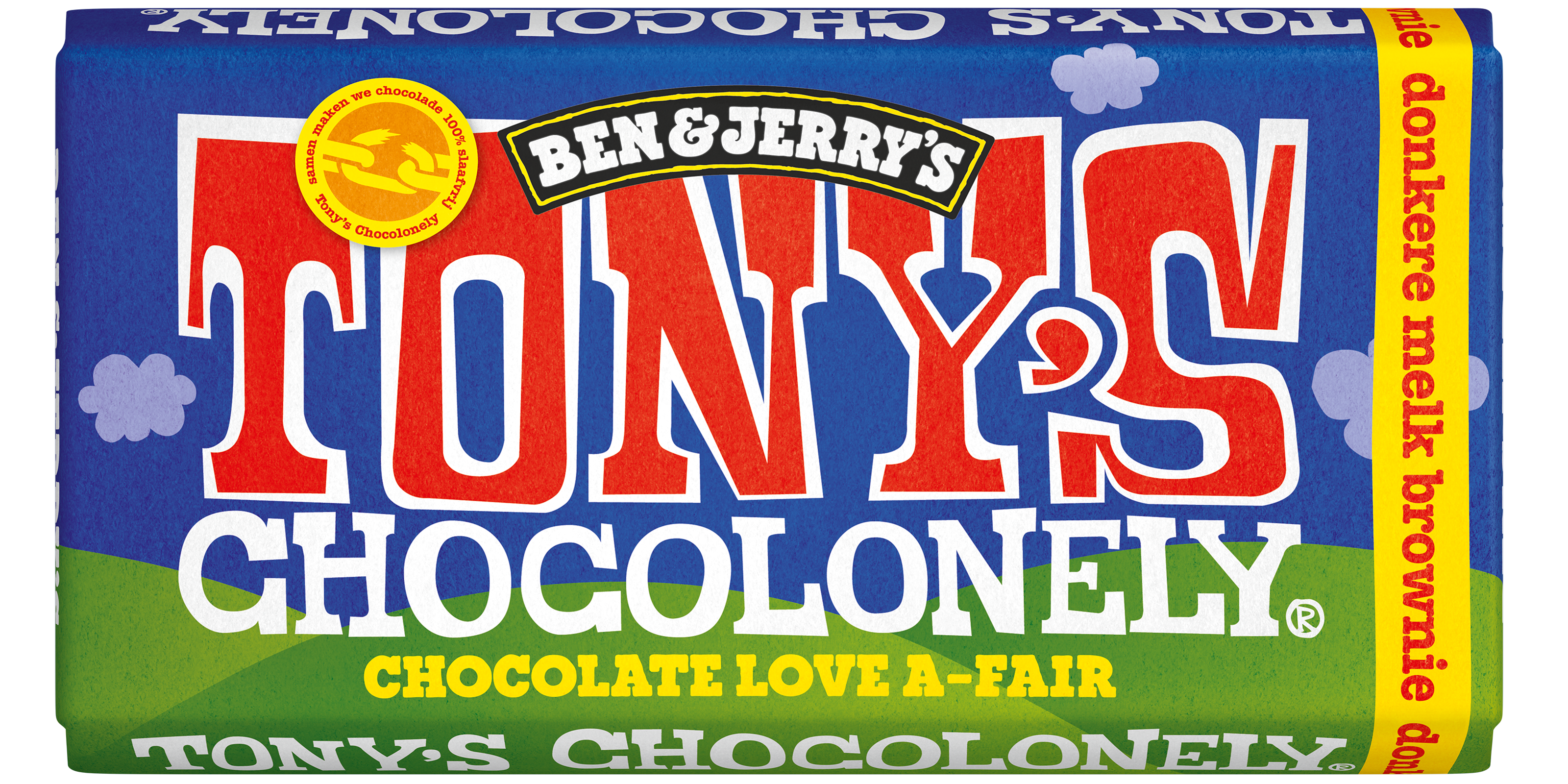 donkere melk brownie-Tony’s Chocolonely Belgium