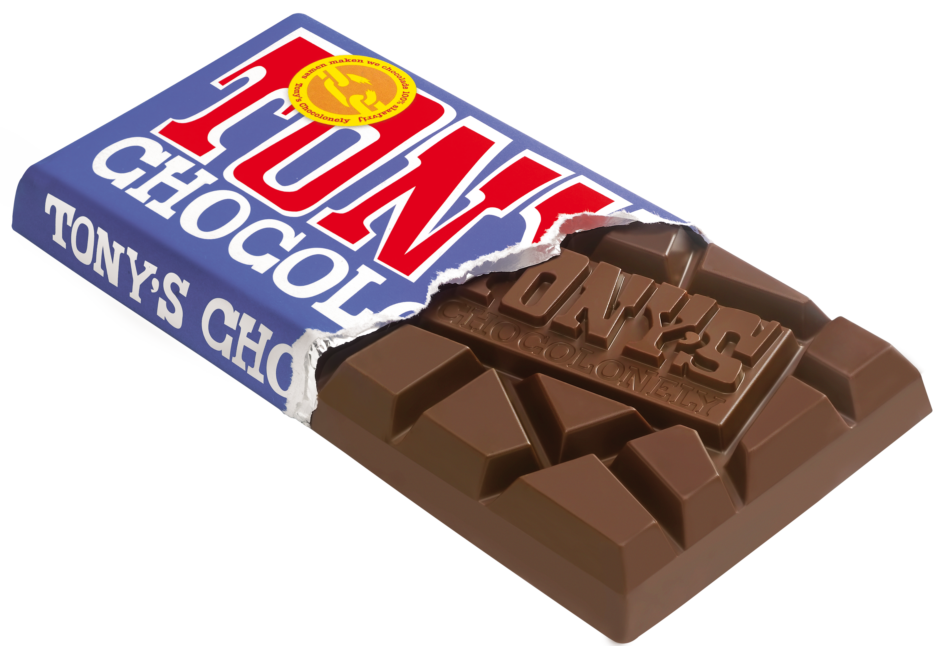 donkere melk pretzel toffee-Tony’s Chocolonely Belgium