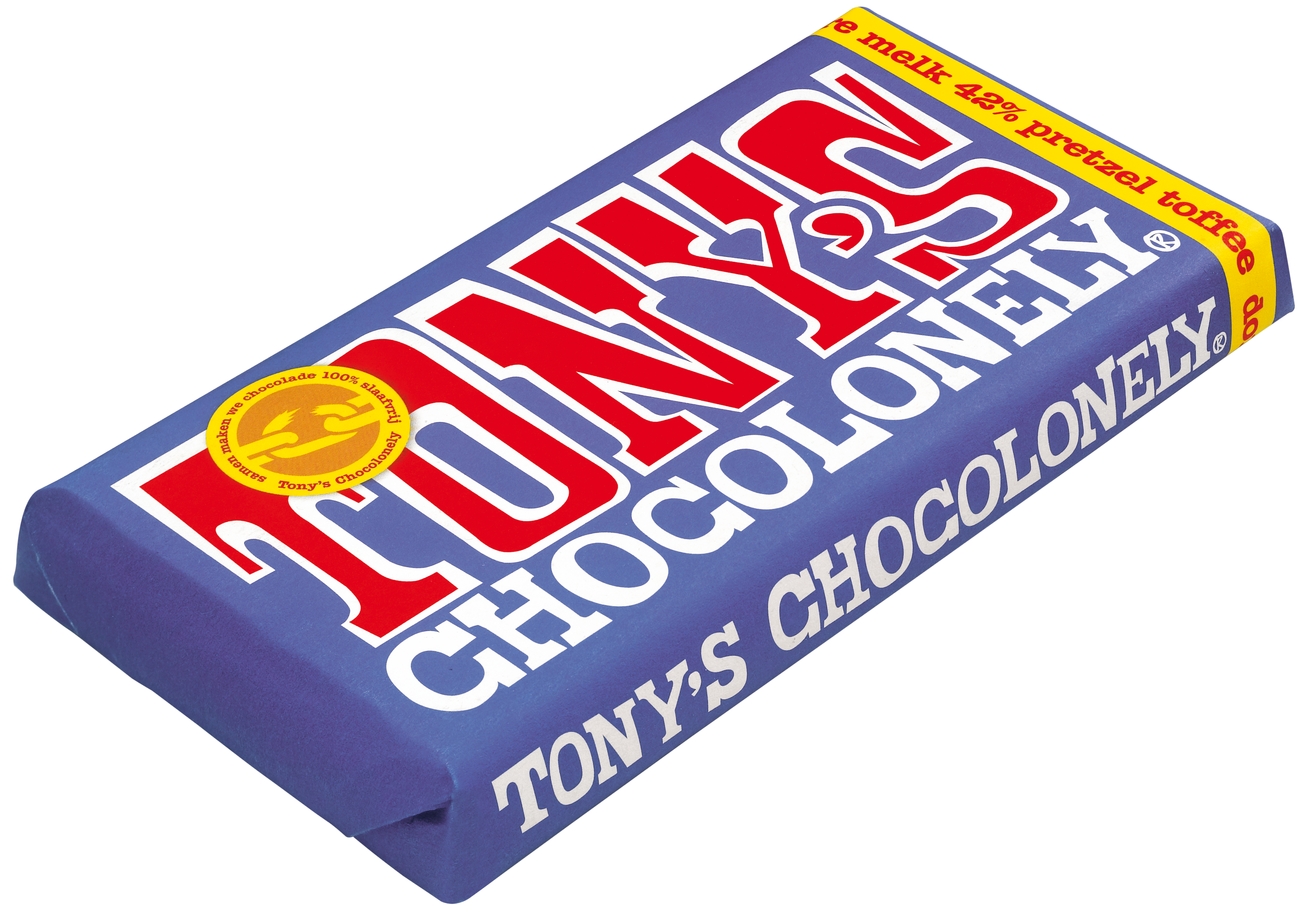 donkere melk pretzel toffee-Tony’s Chocolonely Belgium