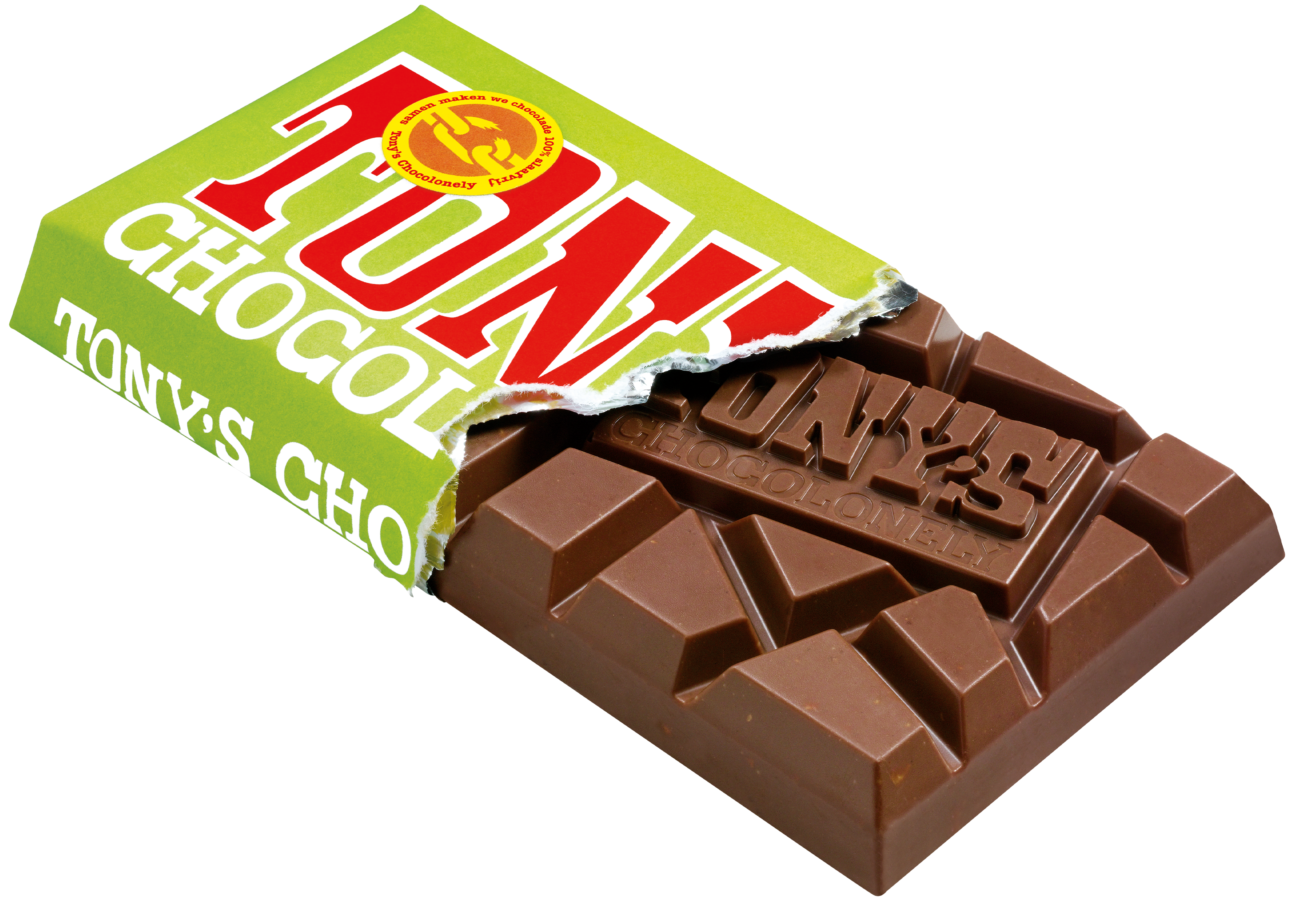 melk hazelnoot crunch-Tony’s Chocolonely Belgium