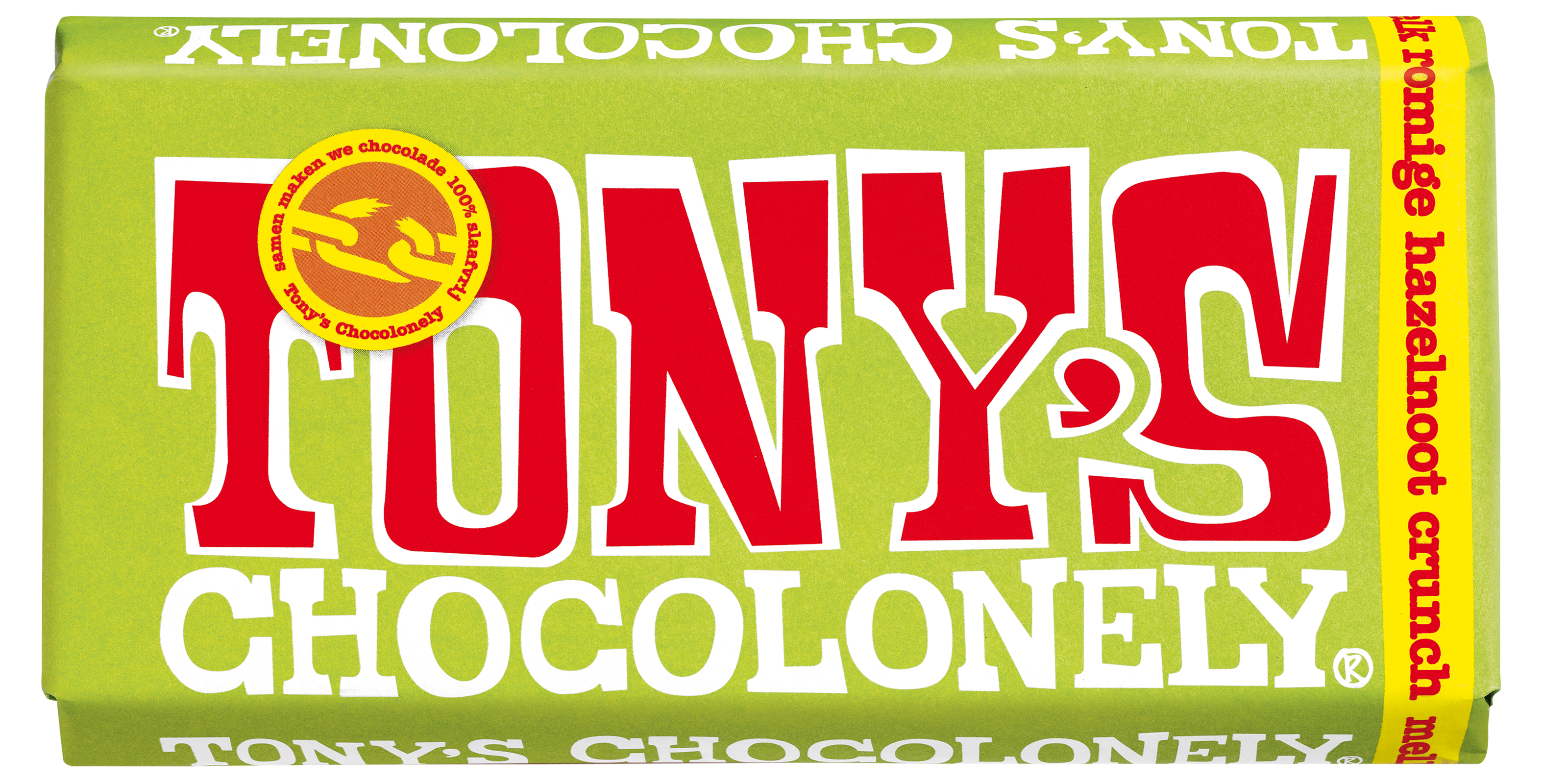 melk hazelnoot crunch-Tony’s Chocolonely Belgium