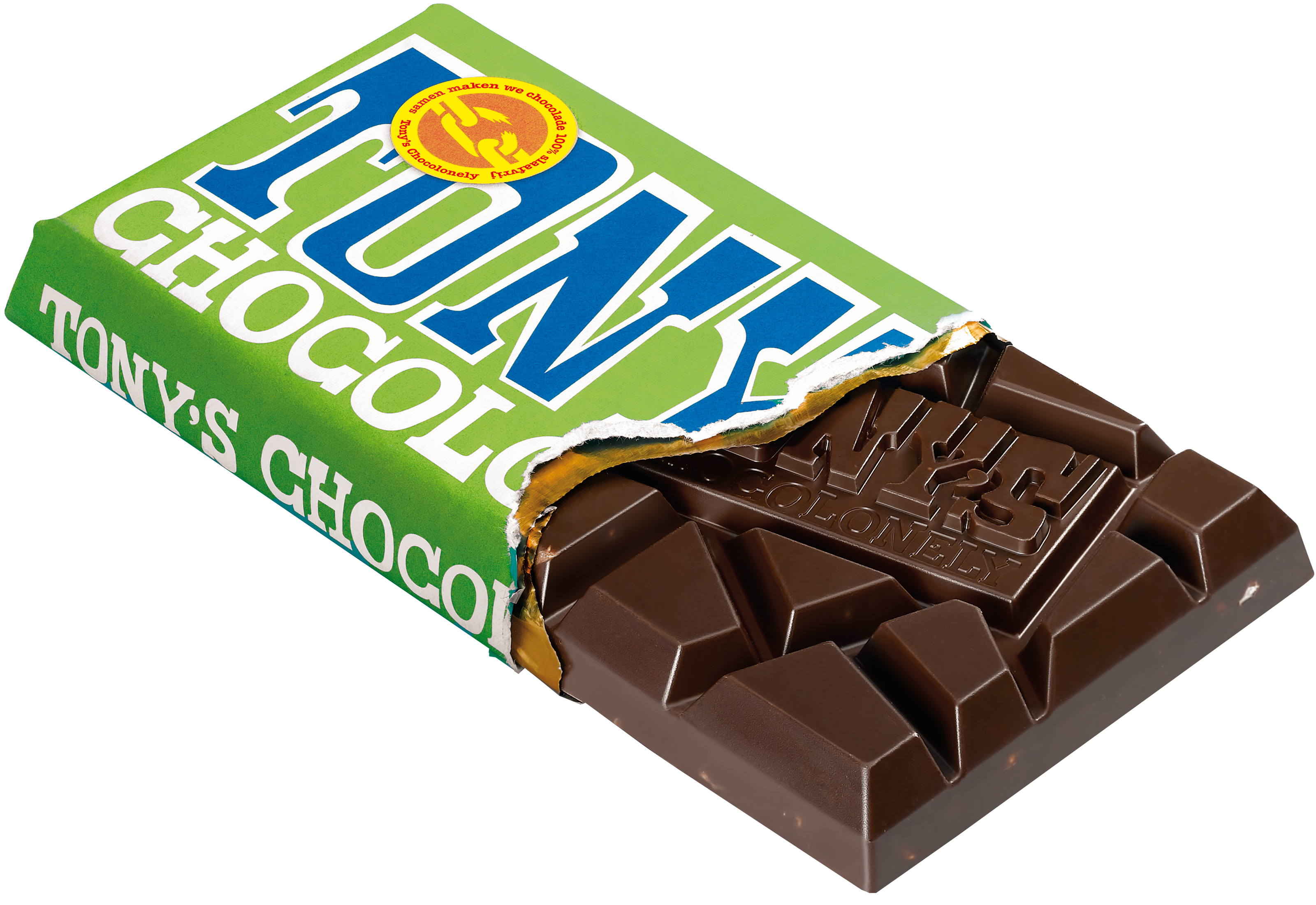 puur 51% amandel zeezout-Tony’s Chocolonely Belgium