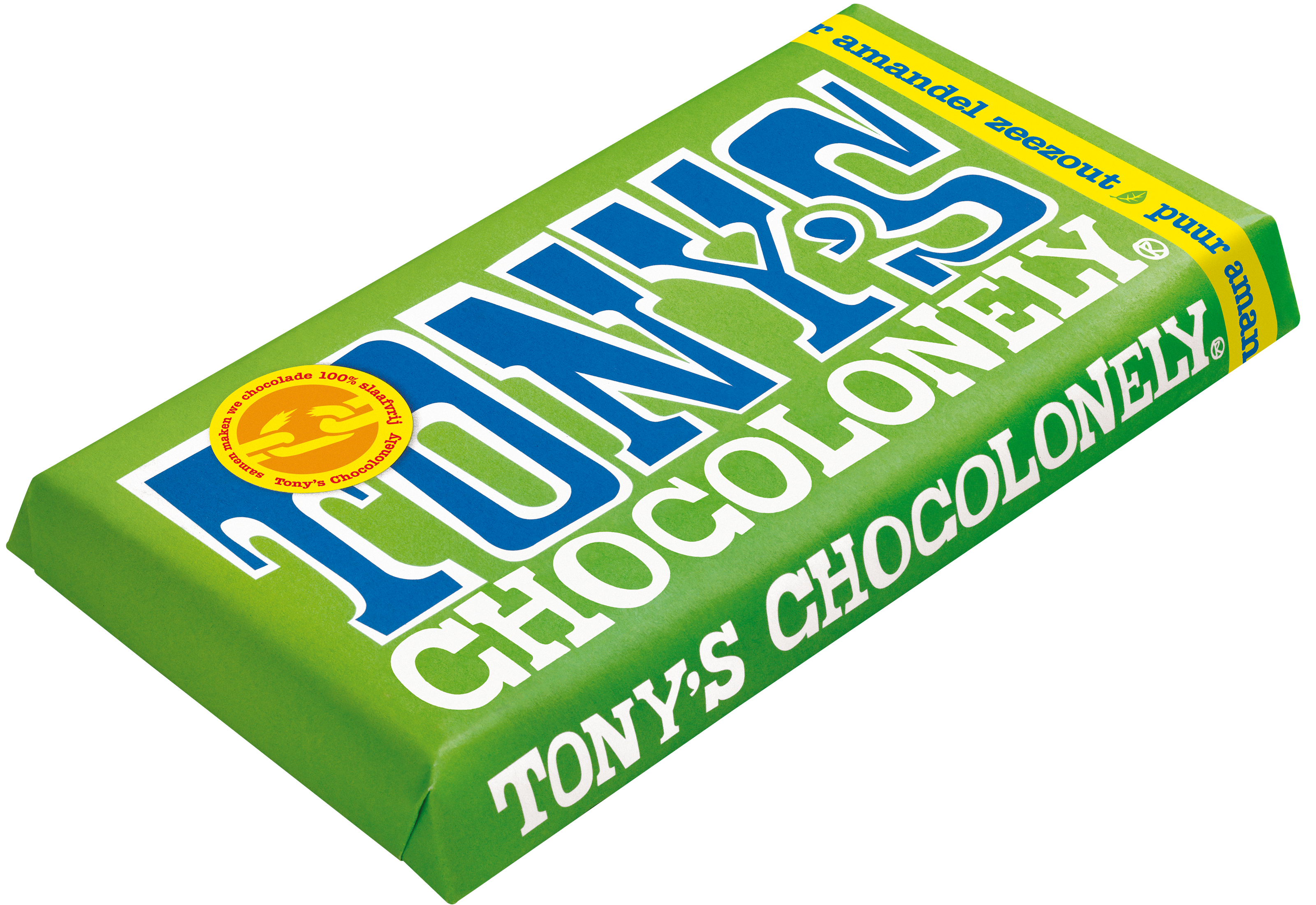 puur 51% amandel zeezout-Tony’s Chocolonely Belgium