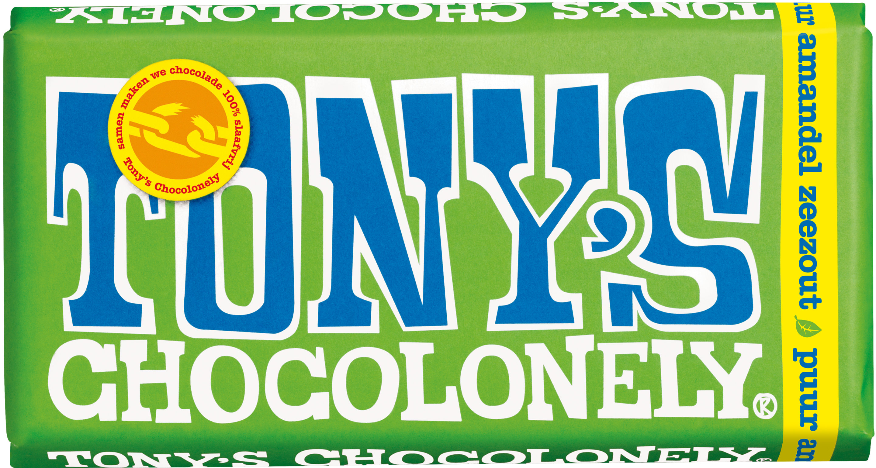 puur 51% amandel zeezout-Tony’s Chocolonely Belgium