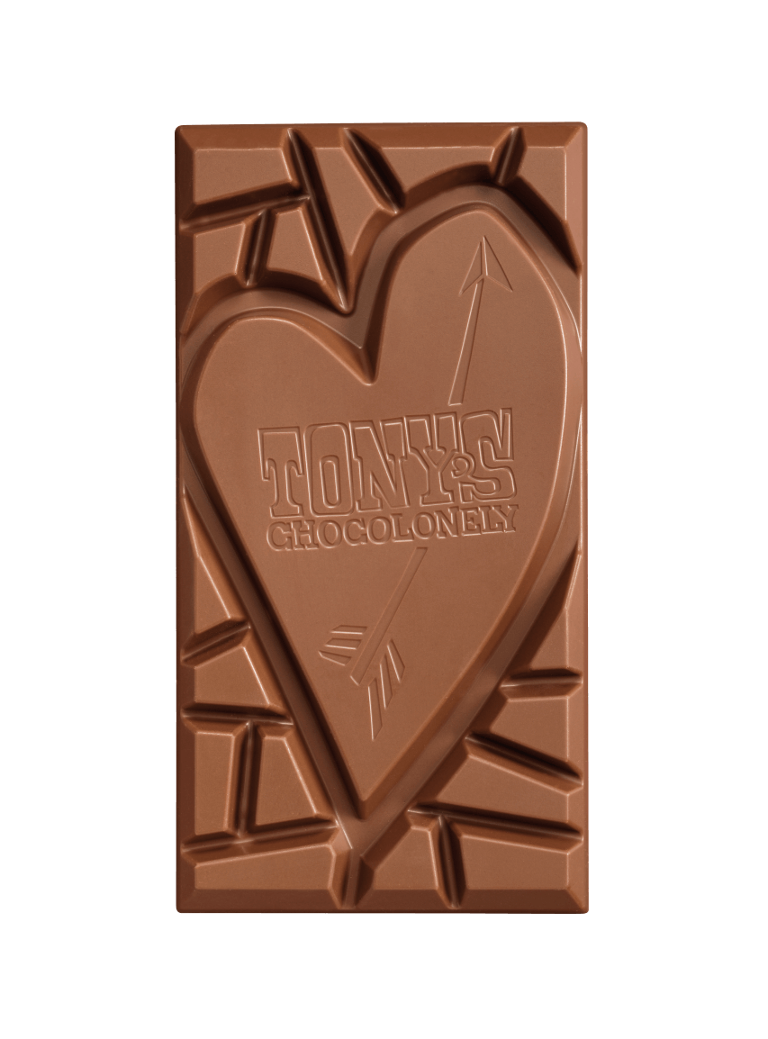 recht uit m’n chocohart - melk roos framboos-Tony’s Chocolonely Belgium