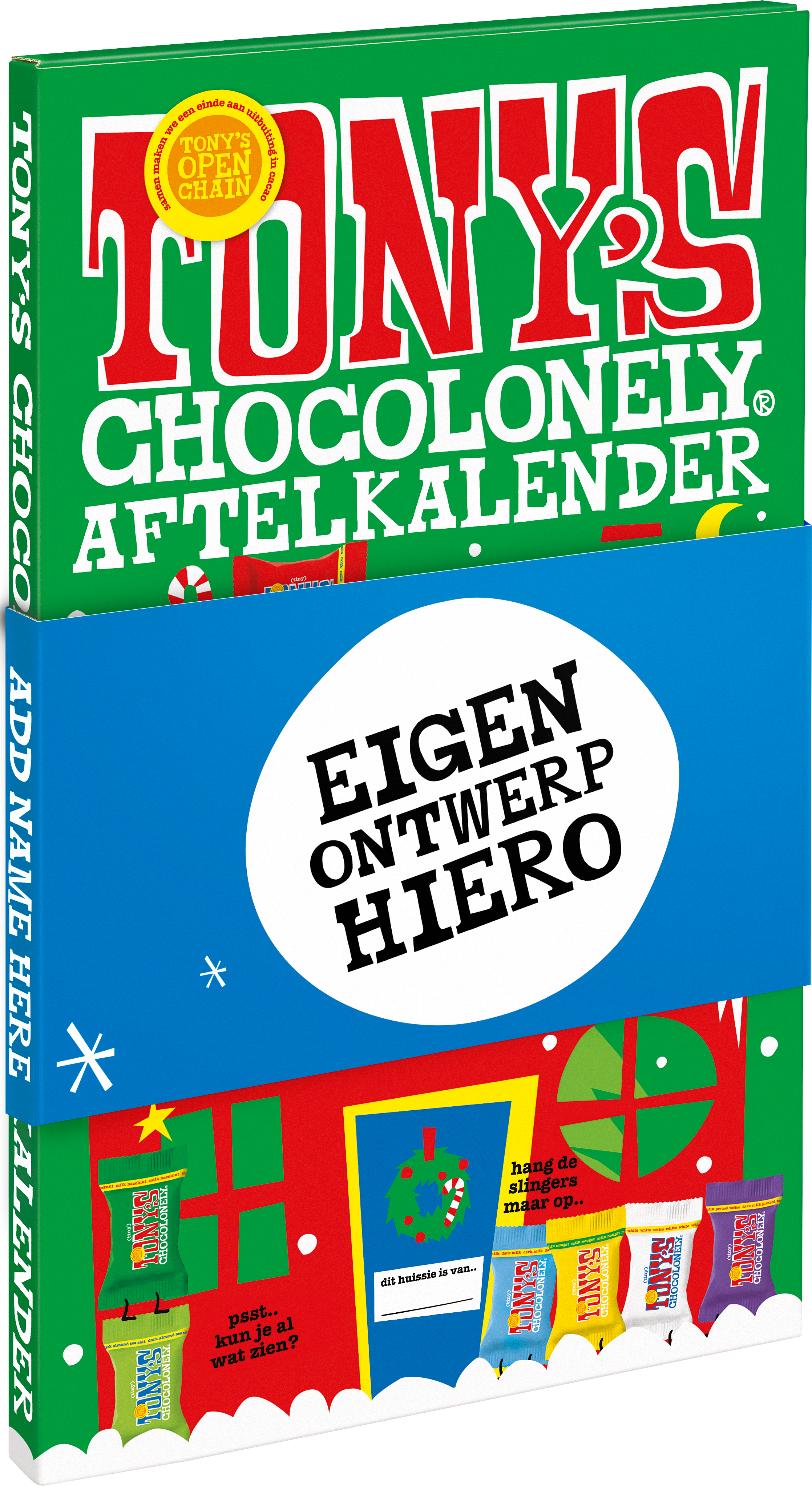 gepersonaliseerde grote adventskalender