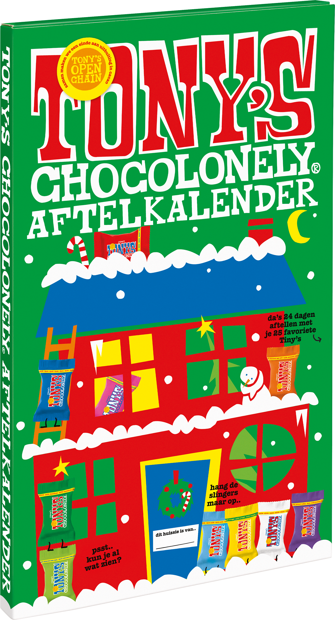 Tiny Tony's aftelkalender groot (NL)-Tony’s Chocolonely Belgium