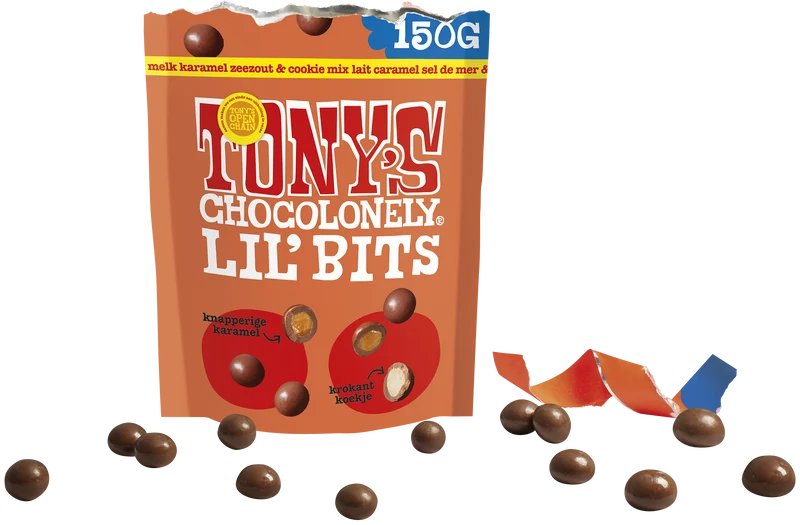 Lil' Bits melk karamel zeezout & cookie