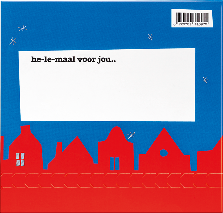 coffret cadeau Saint Nicolas barre lettre lait S + lait caramel sel de mer S