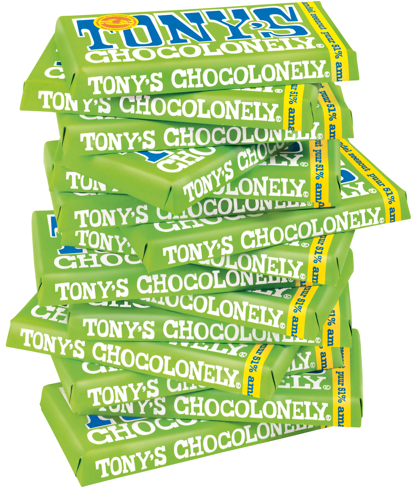 puur 51% amandel zeezout-Tony’s Chocolonely Belgium