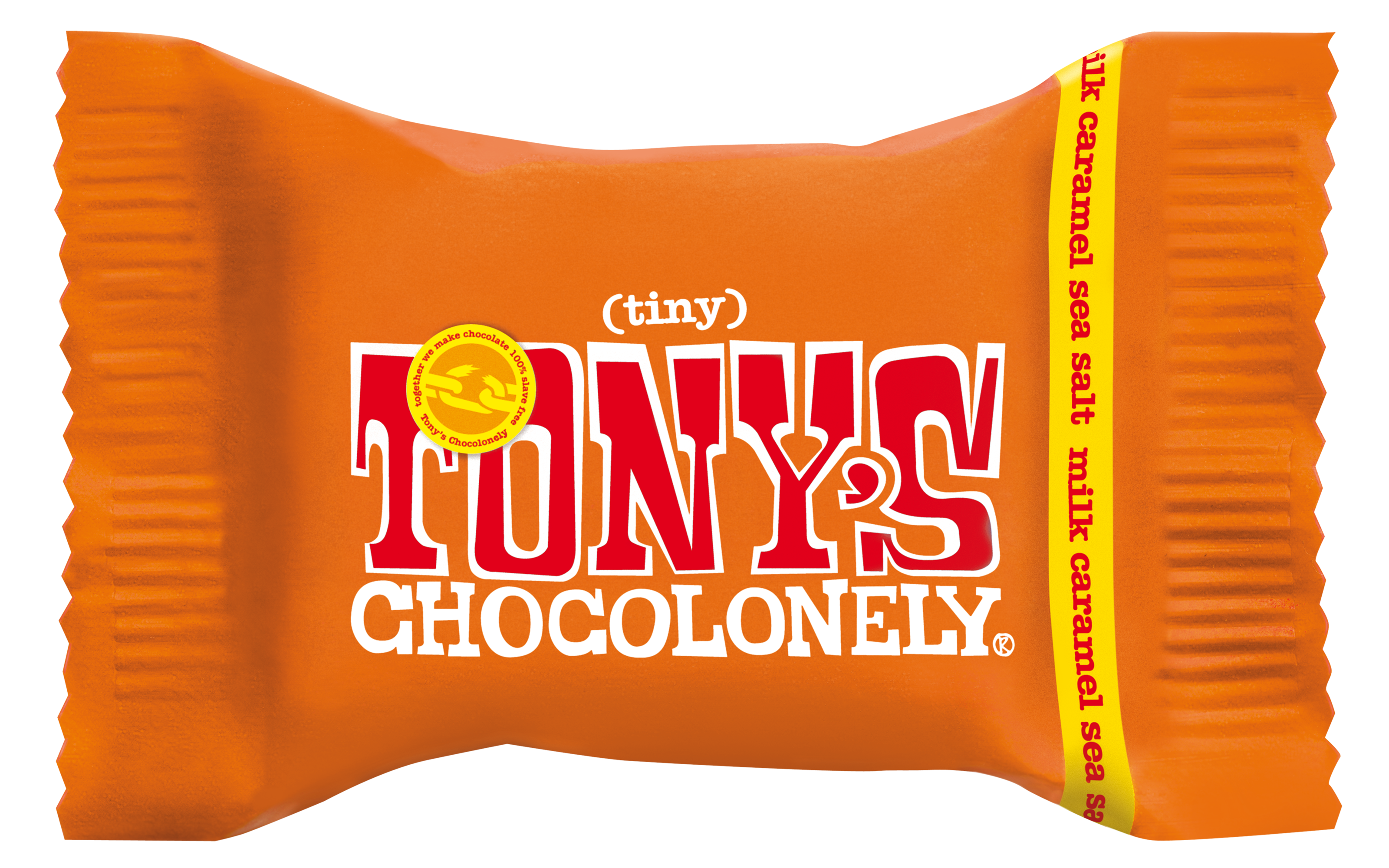 Tiny Tony’s melk karamel zeezout-Tony’s Chocolonely Belgium