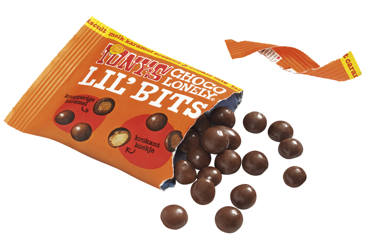 Lil' Bits melk karamel zeezout & cookie mix