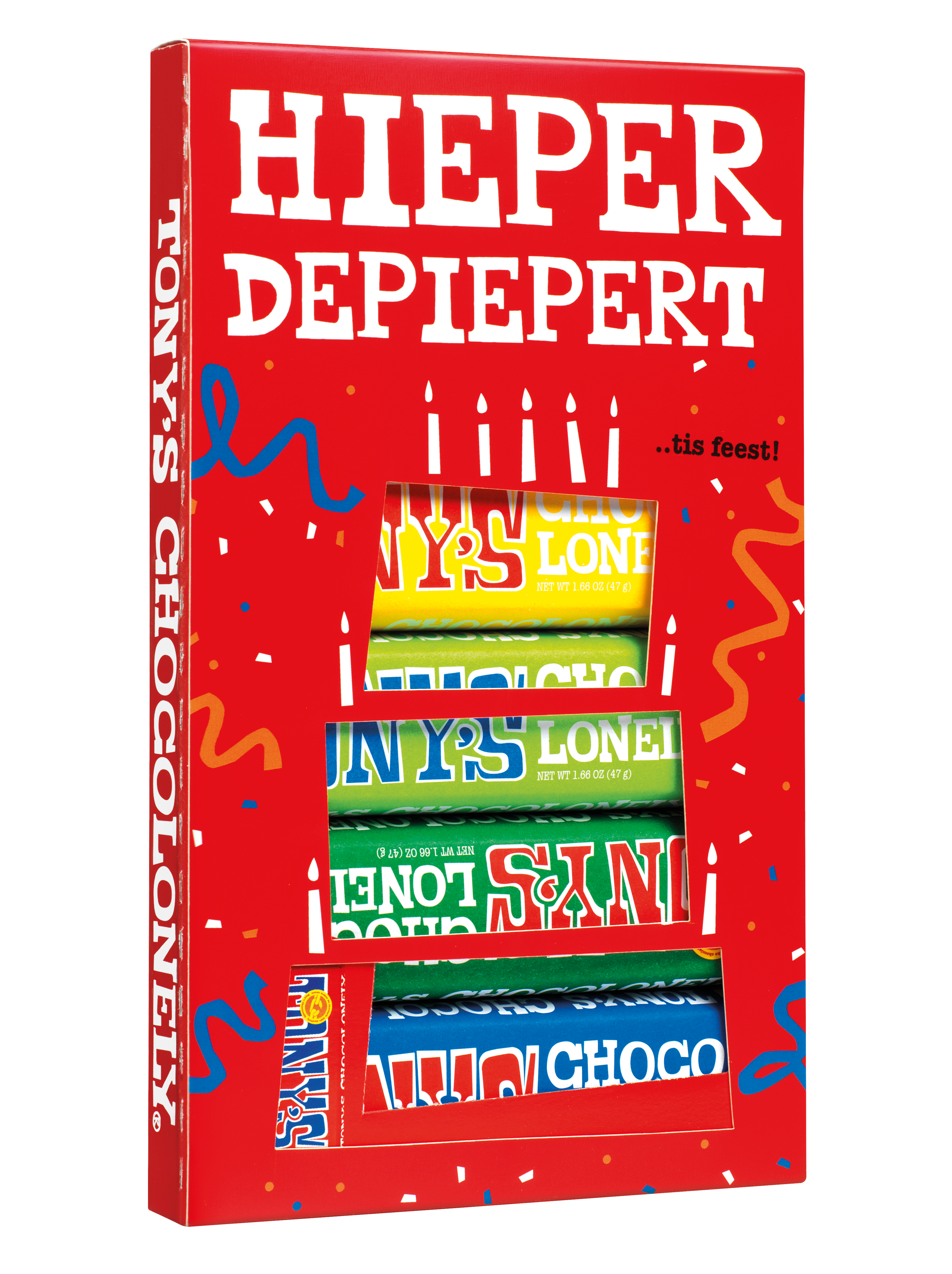 proeverijtje verjaardag taart-Tony’s Chocolonely Belgium
