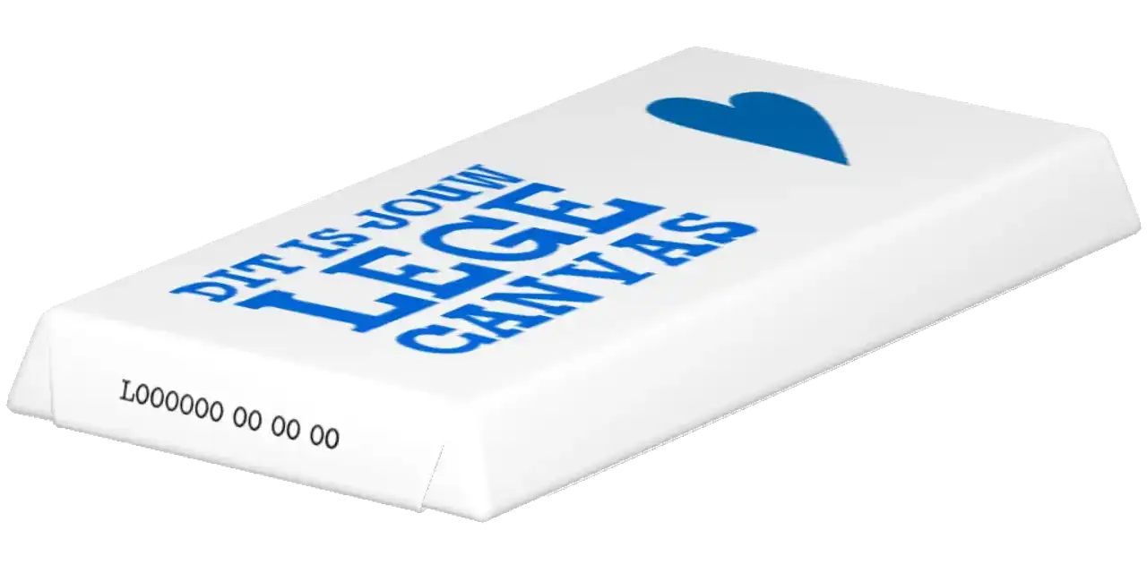 grande barre de chocolat personnalisée