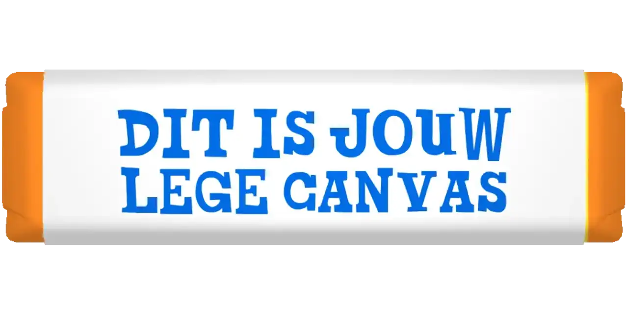 gepersonaliseerde kleine chocoladereep