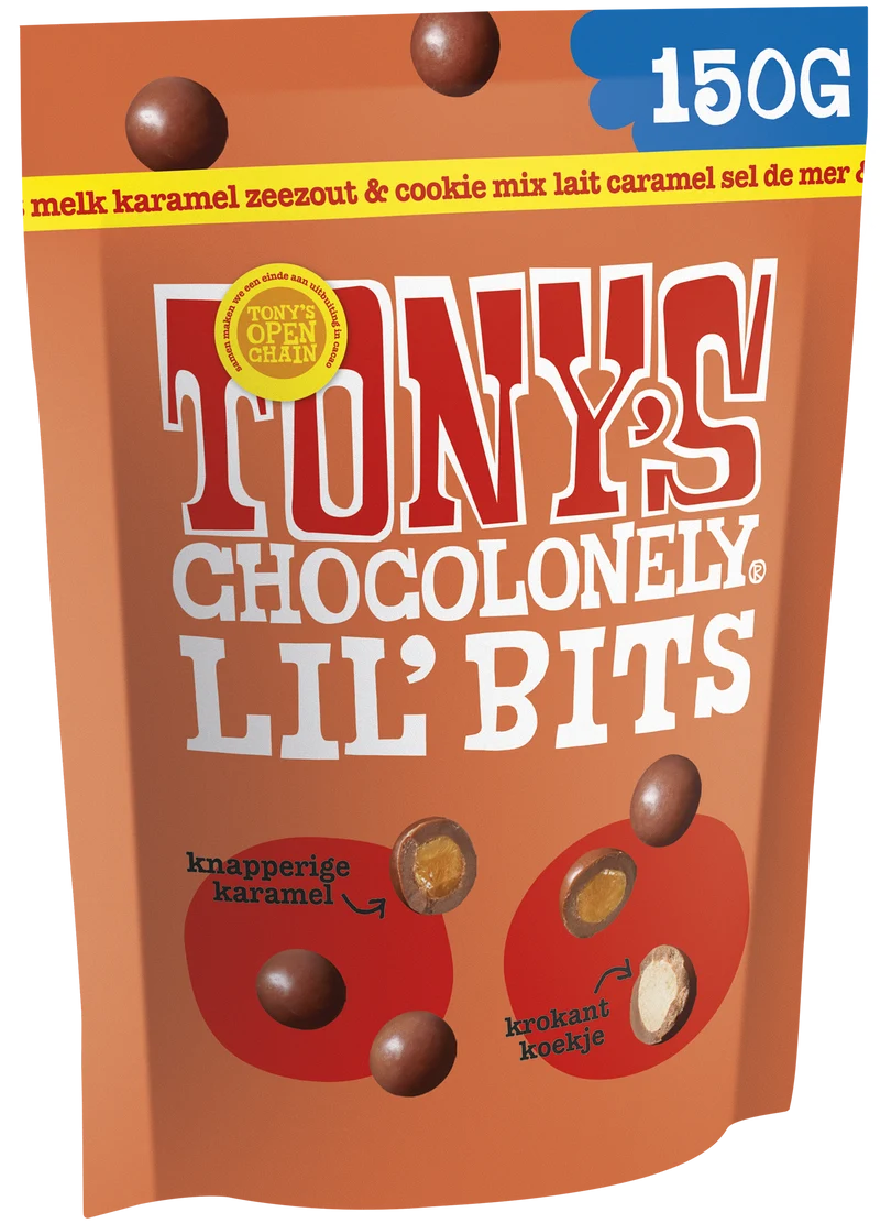Lil' Bits melk karamel zeezout & cookie
