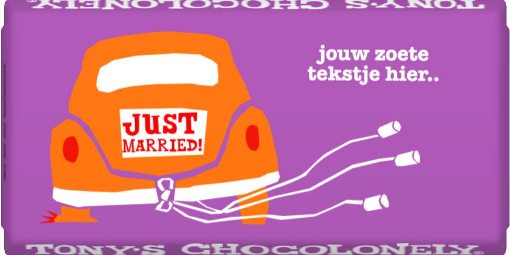 just married-Tony’s Chocolonely Belgium