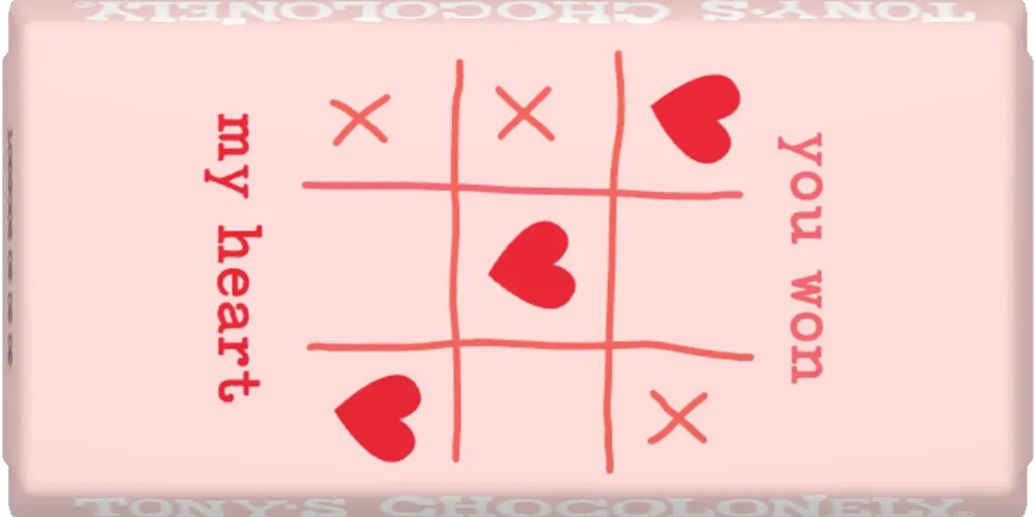 you won my heart-Tony’s Chocolonely Belgium