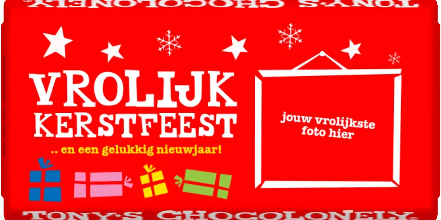 vrolijk kerstfeest-Tony’s Chocolonely Belgium