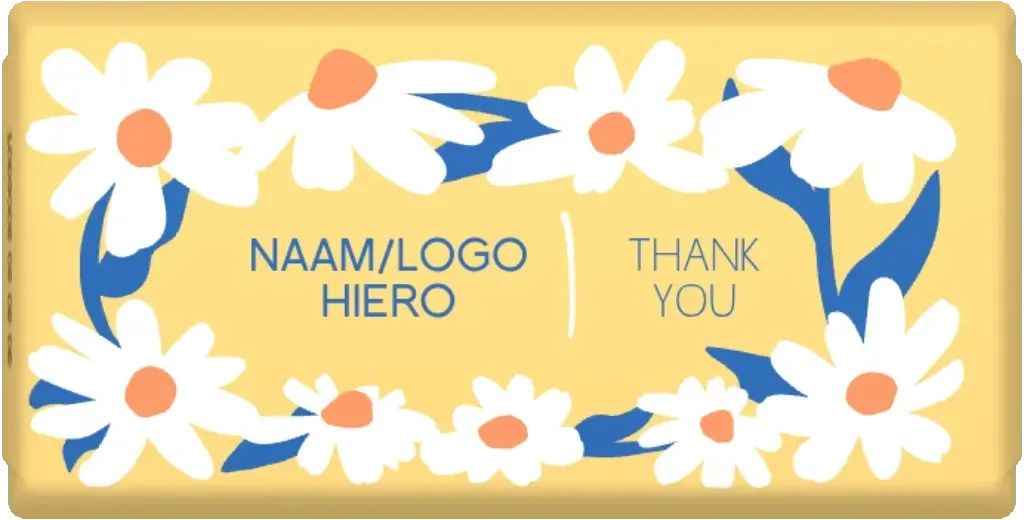 gepersonaliseerd bedankt bloemen