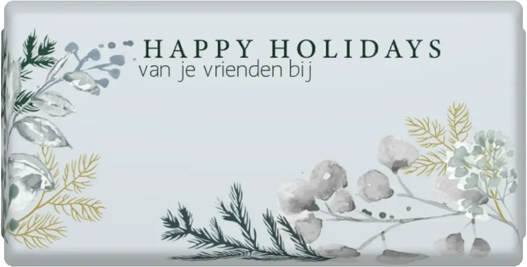 gepersonaliseerd winters boeket