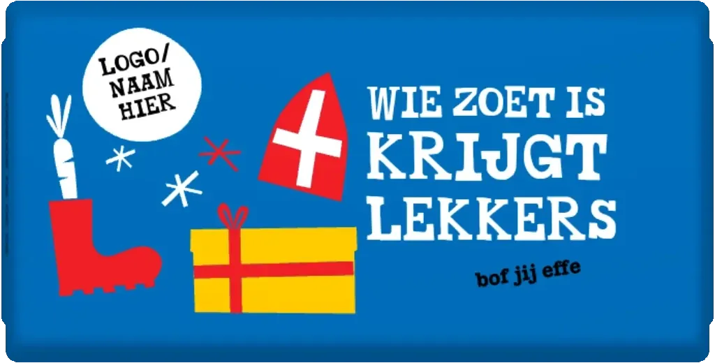Wie zoet is krijgt lekkers