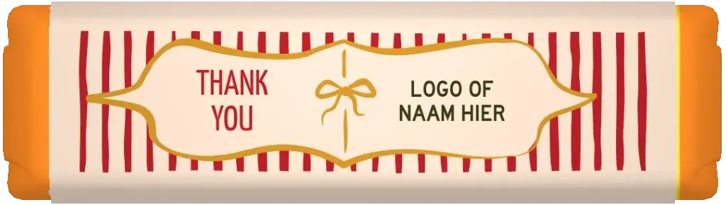 gepersonaliseerd holiday thank you kleine reep