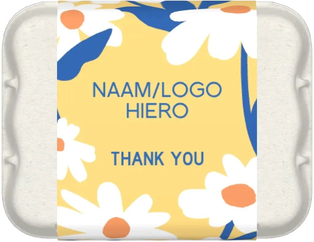 gepersonaliseerd eidoosje thank you