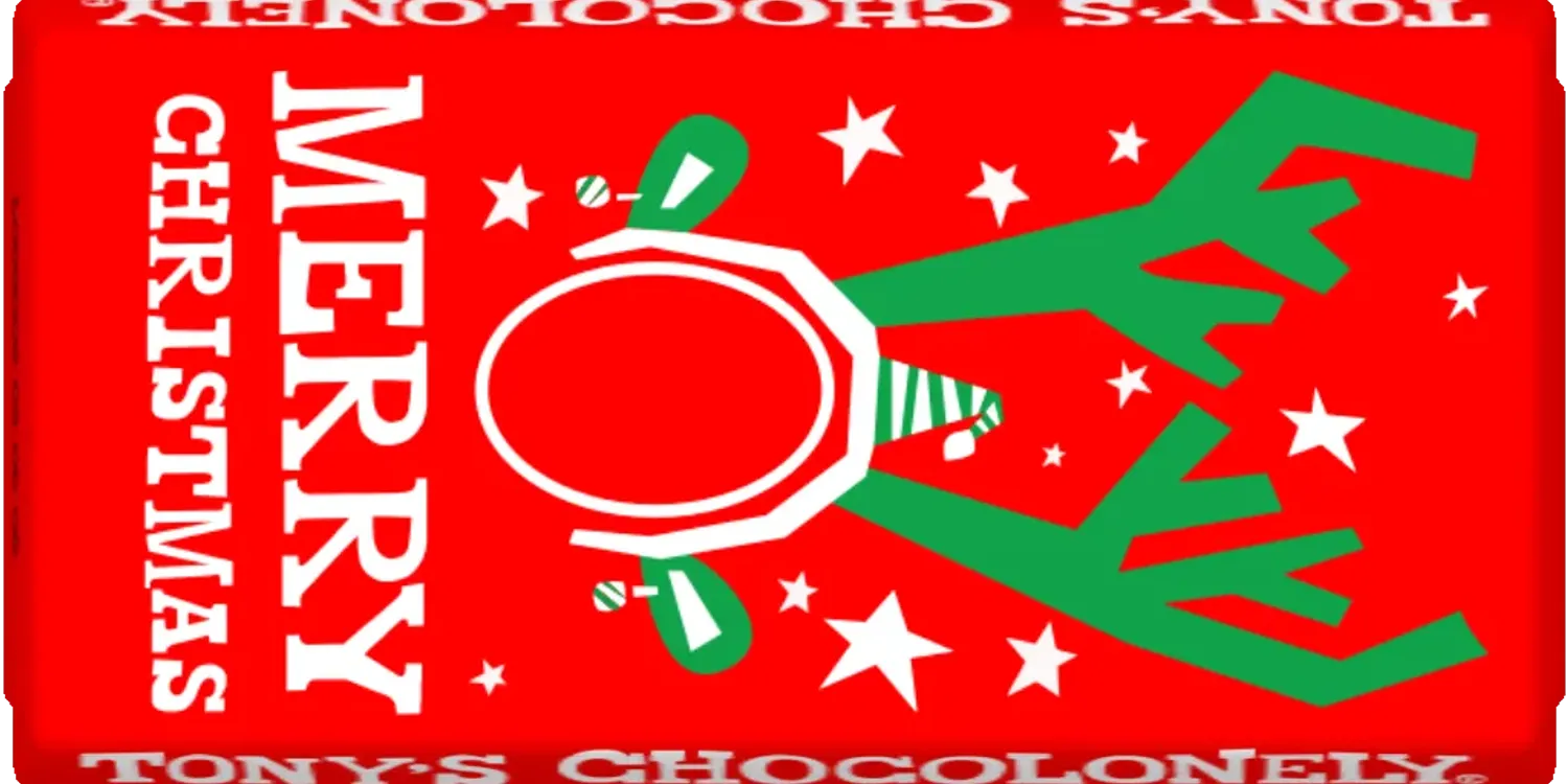 kerst rendier-Tony’s Chocolonely Belgium