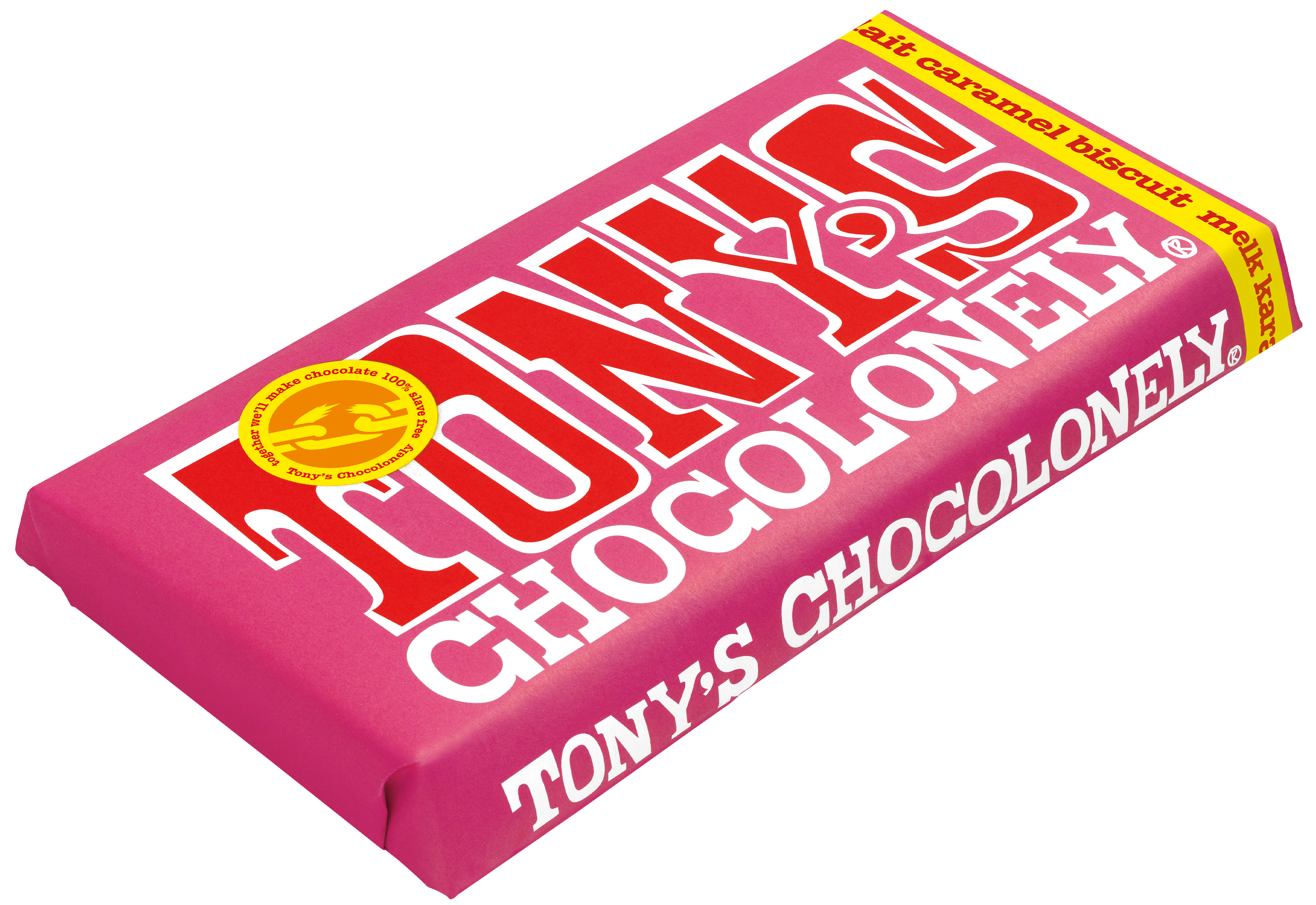 melk karamel biscuit-Tony’s Chocolonely Belgium
