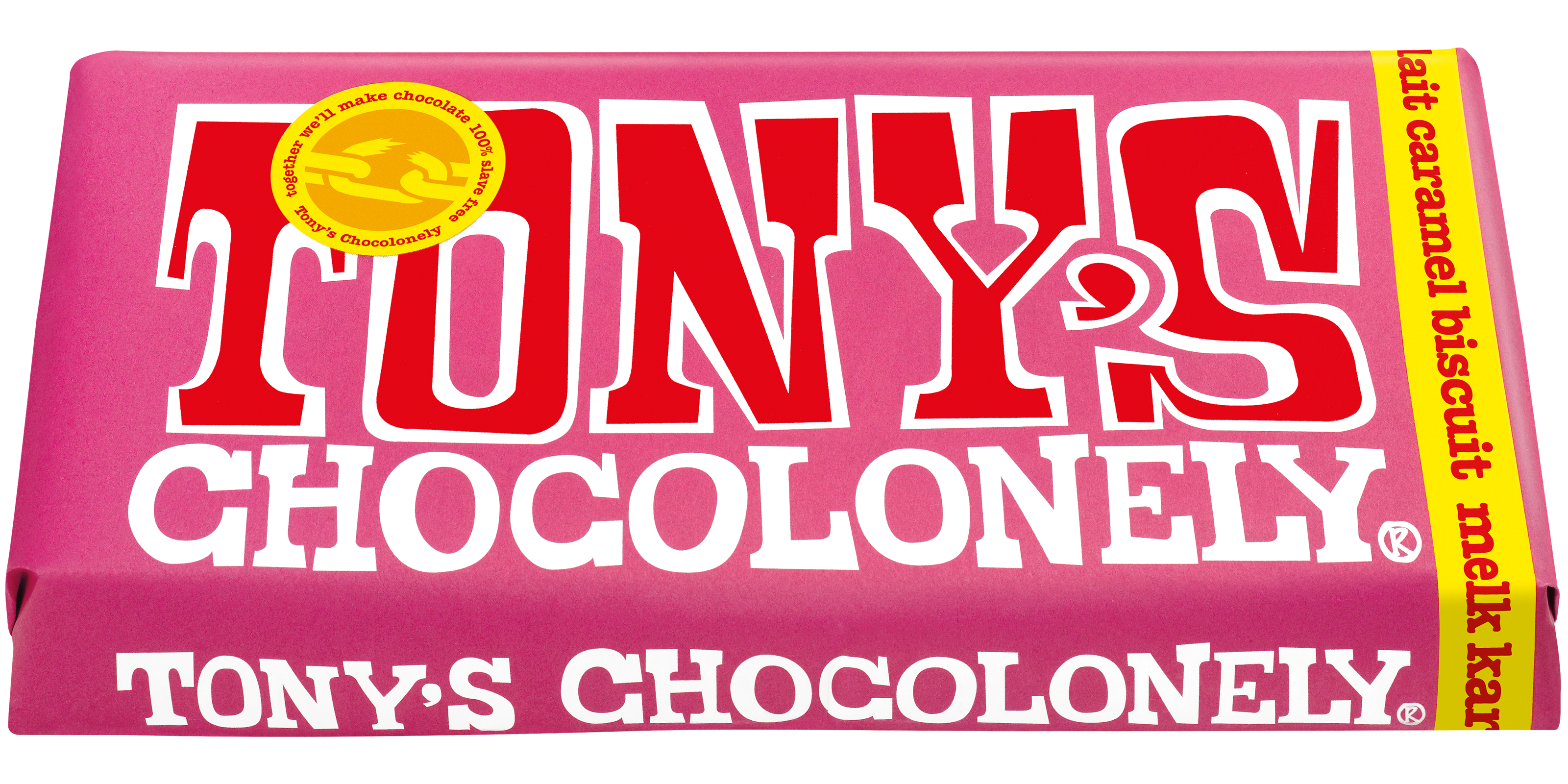 melk karamel biscuit-Tony’s Chocolonely Belgium