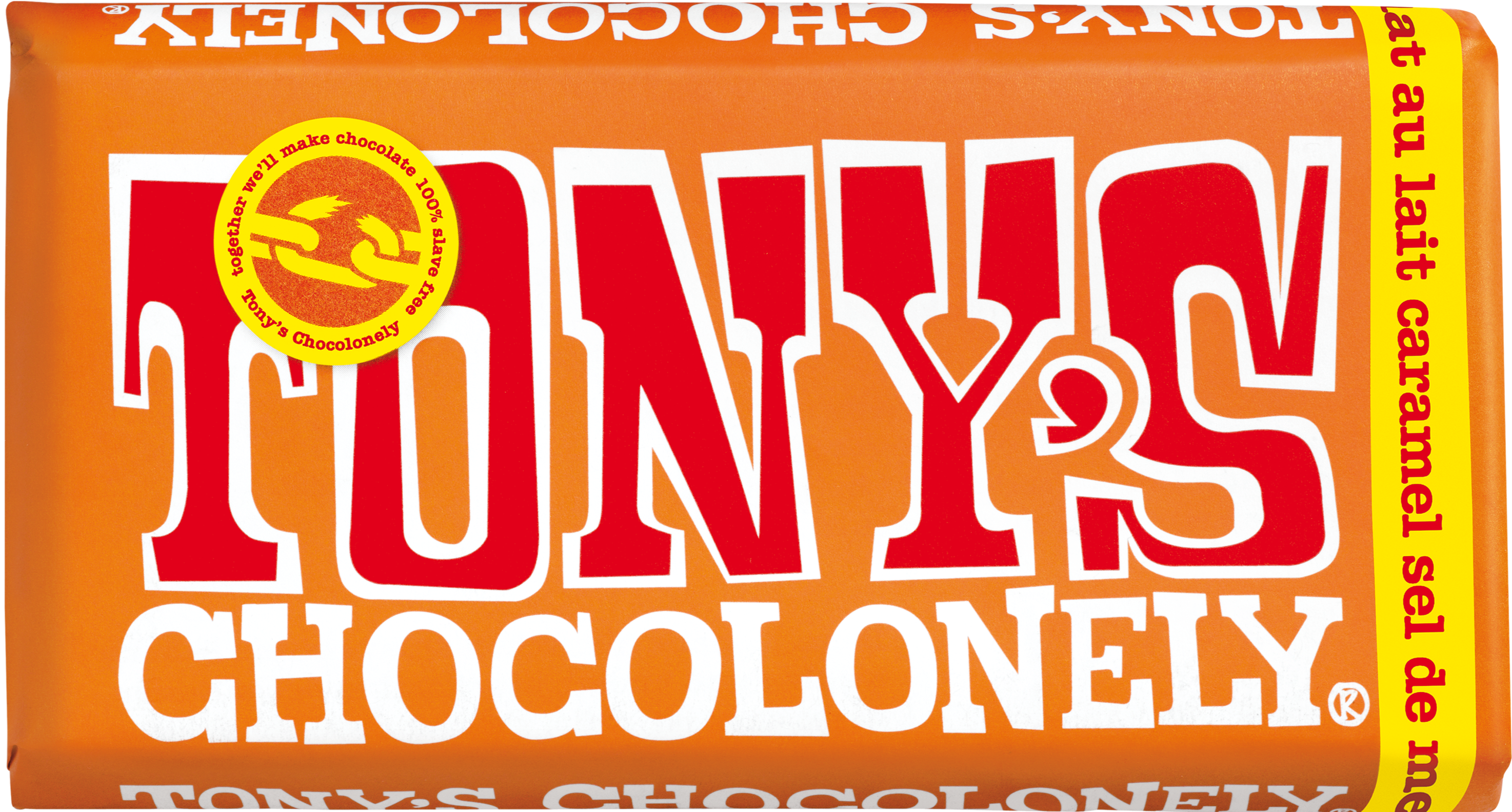 melk karamel zeezout-Tony’s Chocolonely Belgium