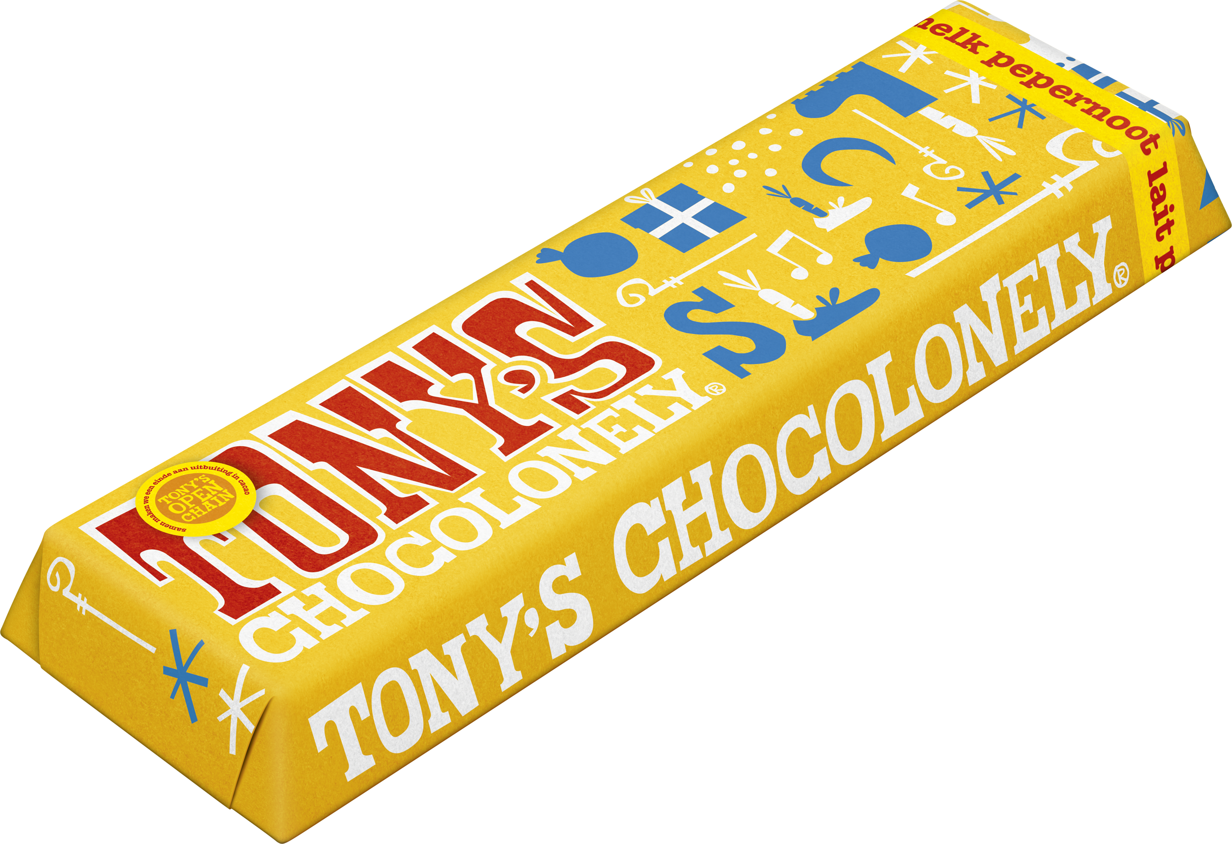 Milk choc 32% spiced biscuit, 47g FT 20CU