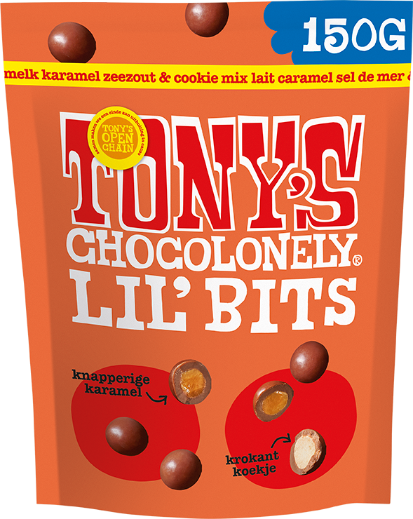Lil' Bits lait caramel sel de mer et biscuit