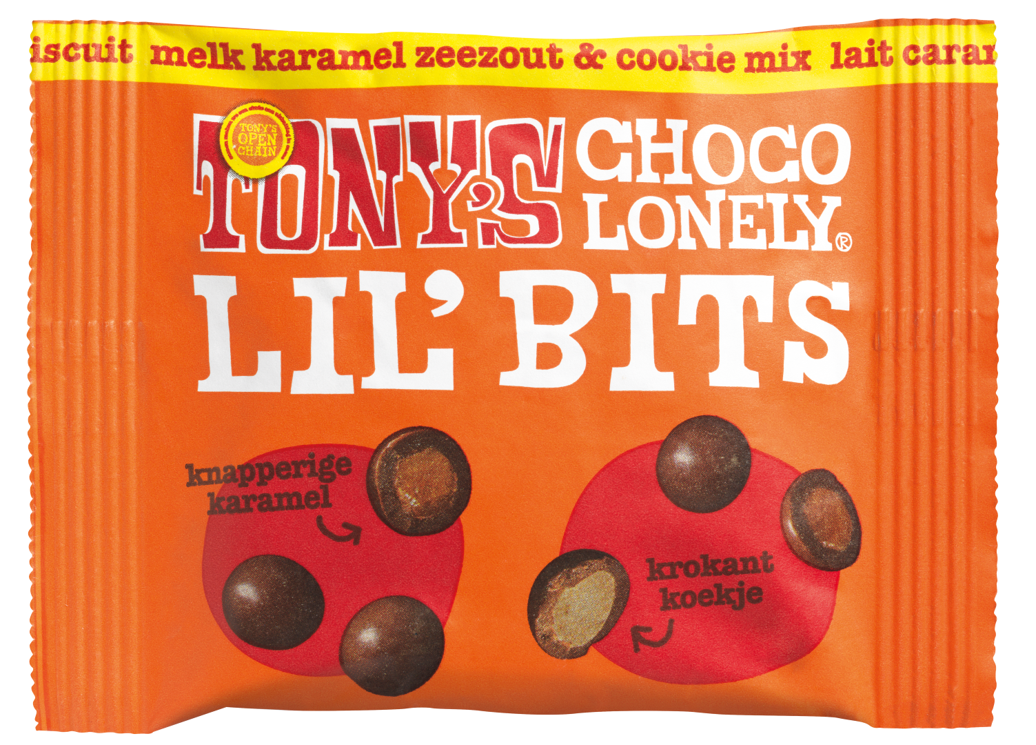 Mélange de biscuits au lait, caramel et sel de mer Lil' Bits