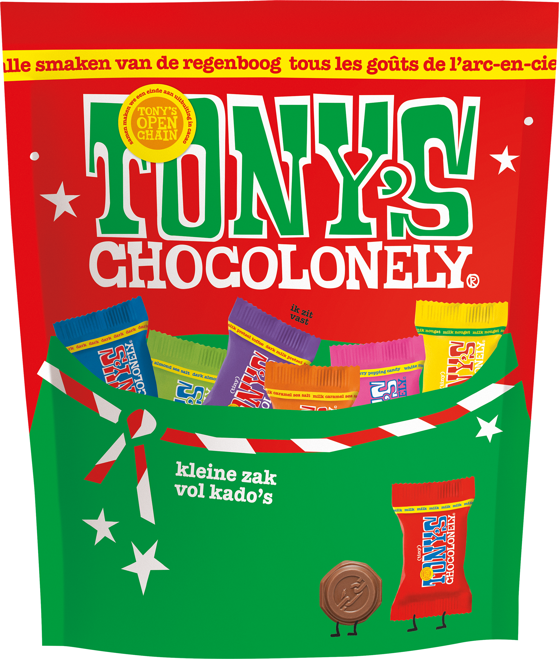 Tiny tony's mix christmas pouch, 135gr 8 CU FT