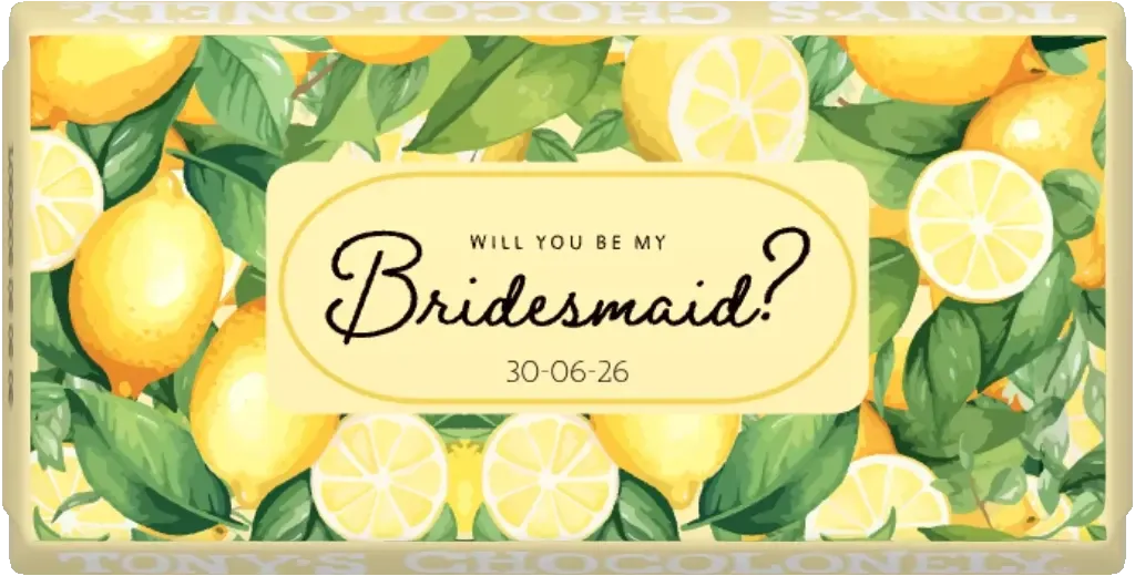 gepersonaliseerd bridesmaid