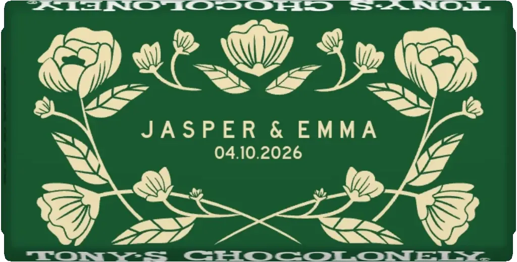 gepersonaliseerd boho bloemen bruiloft
