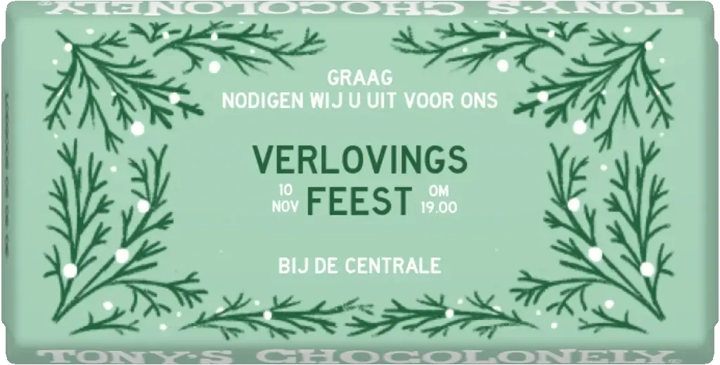 gepersonaliseerd verlovingsfeest