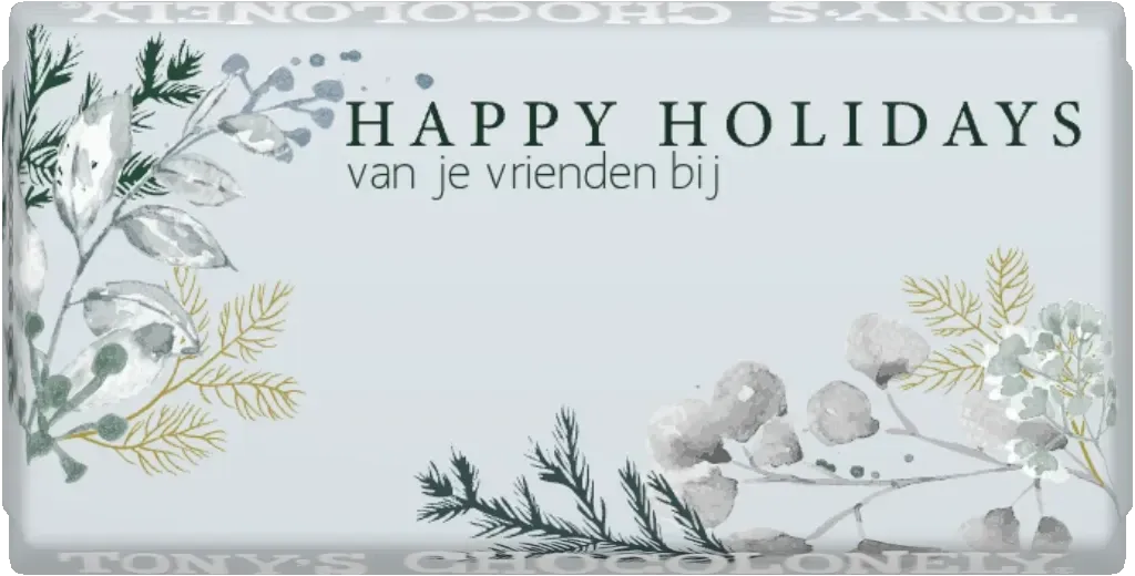 gepersonaliseerd winters boeket